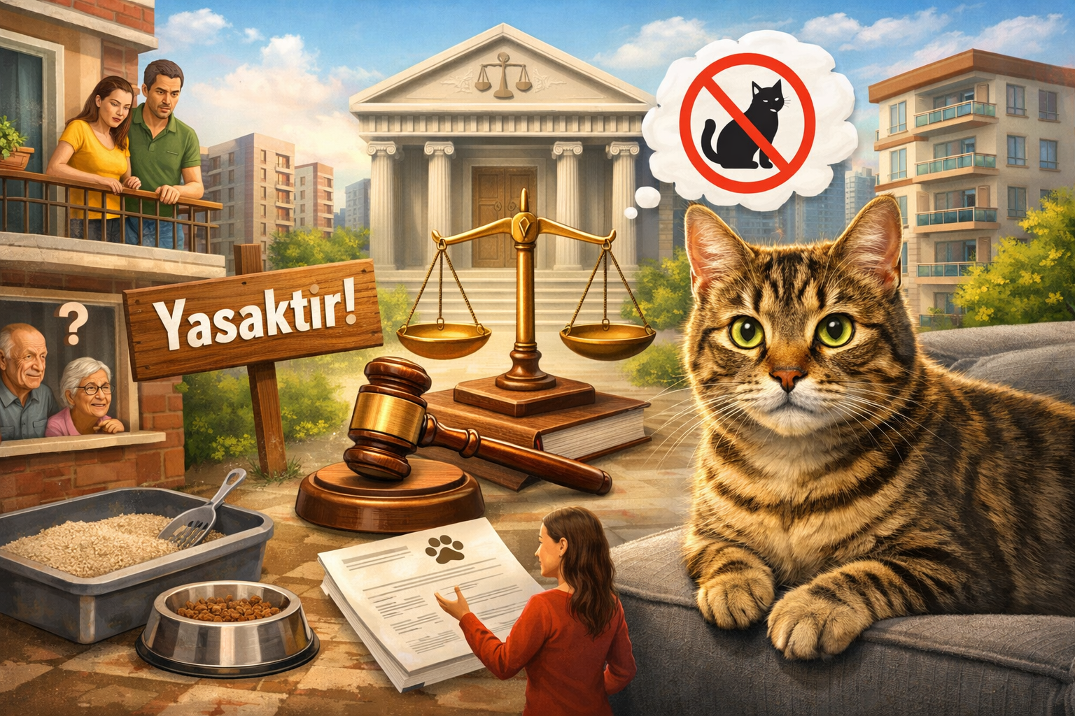 Apartmanda Kedi Beslemek Yasak mı? (2026 Güncel Rehber)
