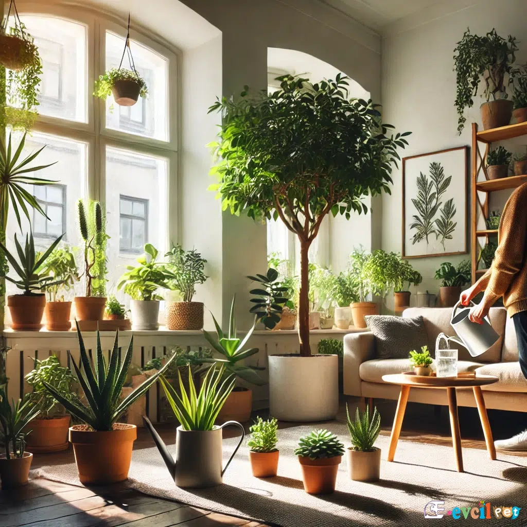 Evde Bakılan Çiçekler