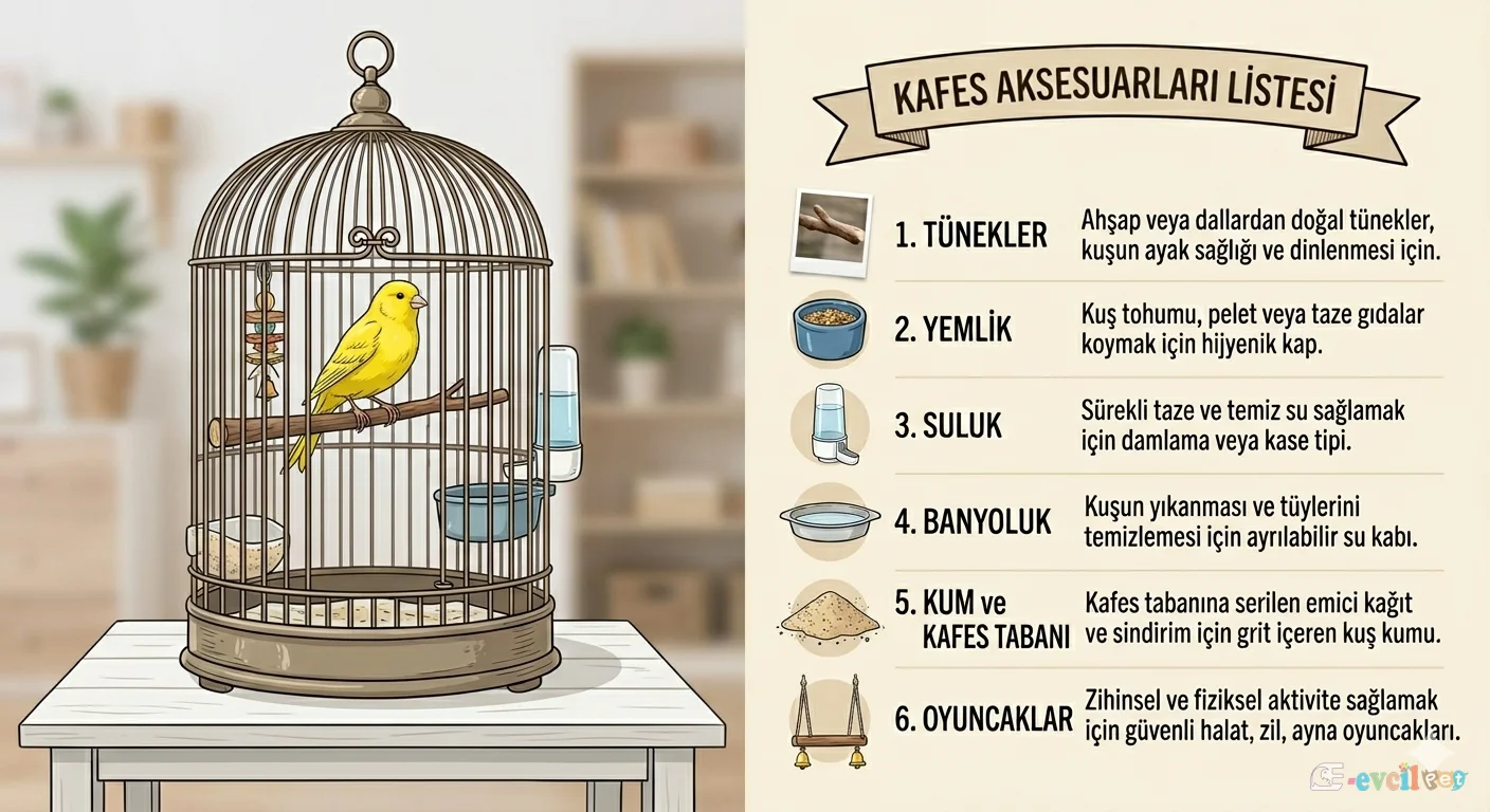 Fife Fancy Kanarya Kafes ve Aksesuarları