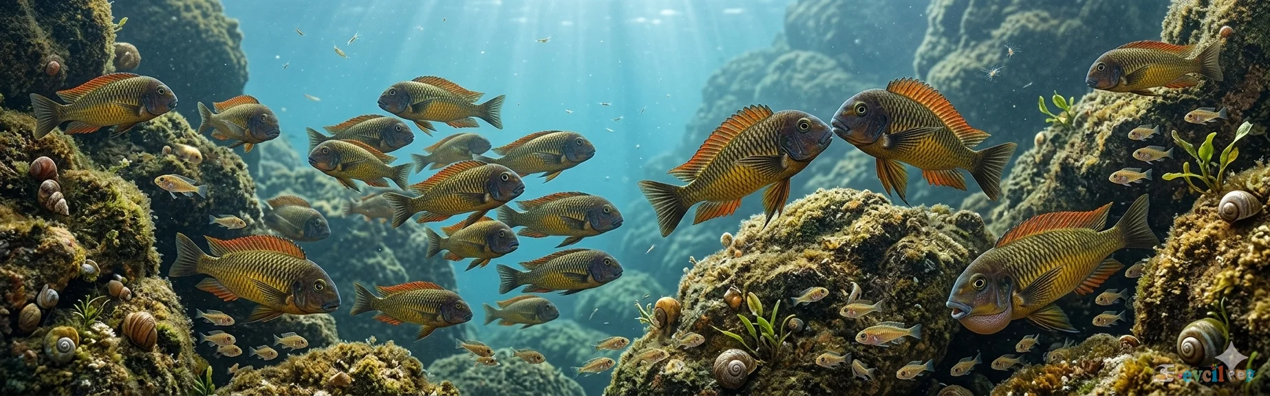 Tropheus moorii Kazumba Doğal Yaşam alanı